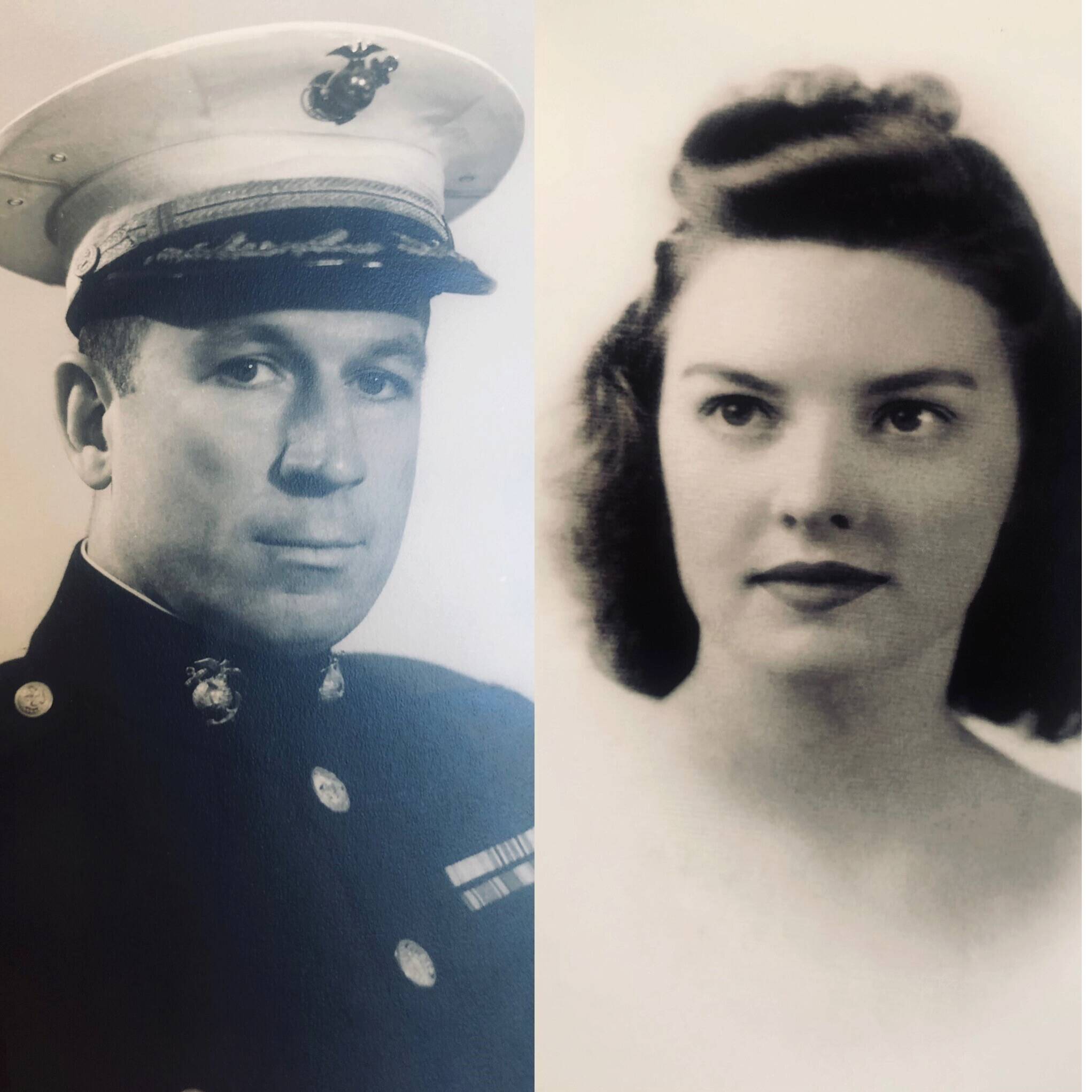 Lt. Col. John E. King, USMC and Mary Thomas King